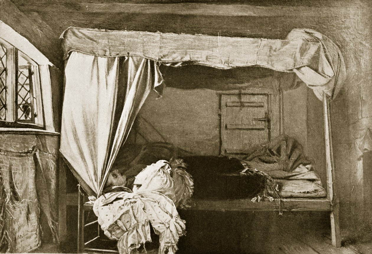 Der Tod von Buckingham, 1687 von Augustus Leopold Egg