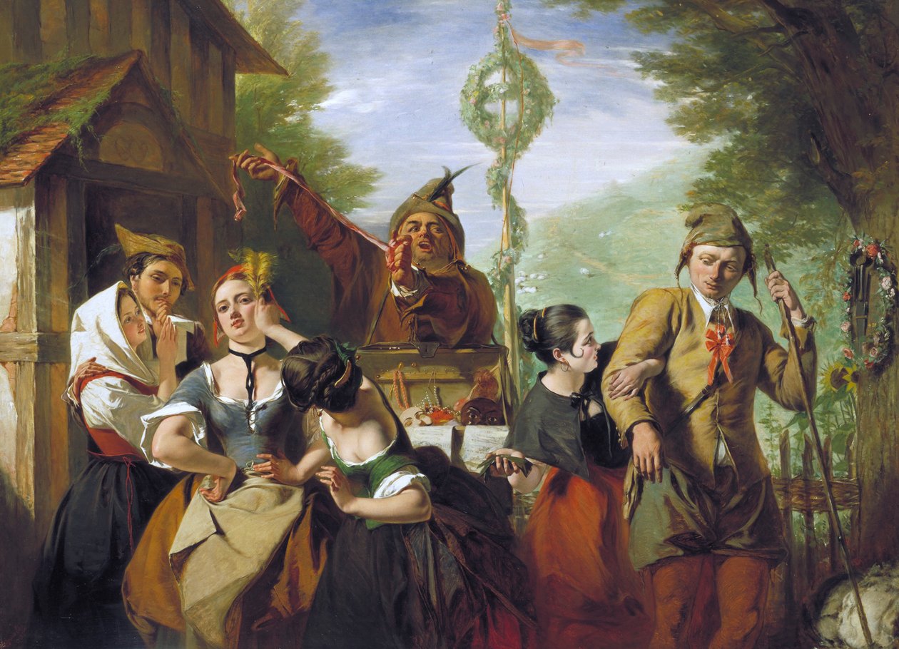Szene aus Das Wintermärchen von Augustus Leopold Egg