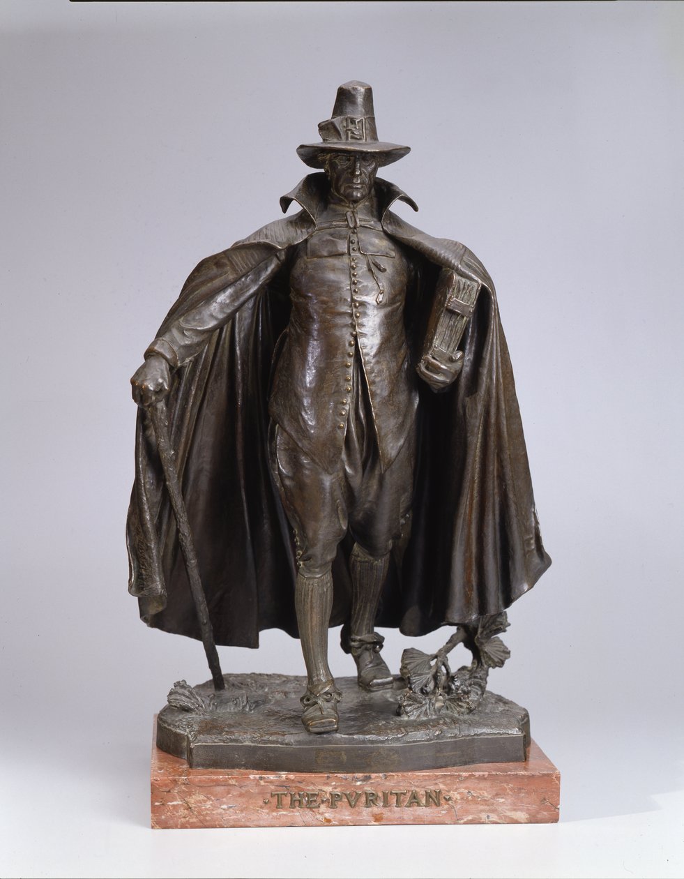 Der Puritaner, gegossen 1899 von Augustus Saint Gaudens
