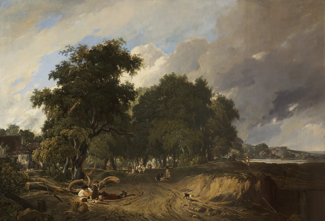 Rückkehr vom Markt von Augustus Wall Callcott