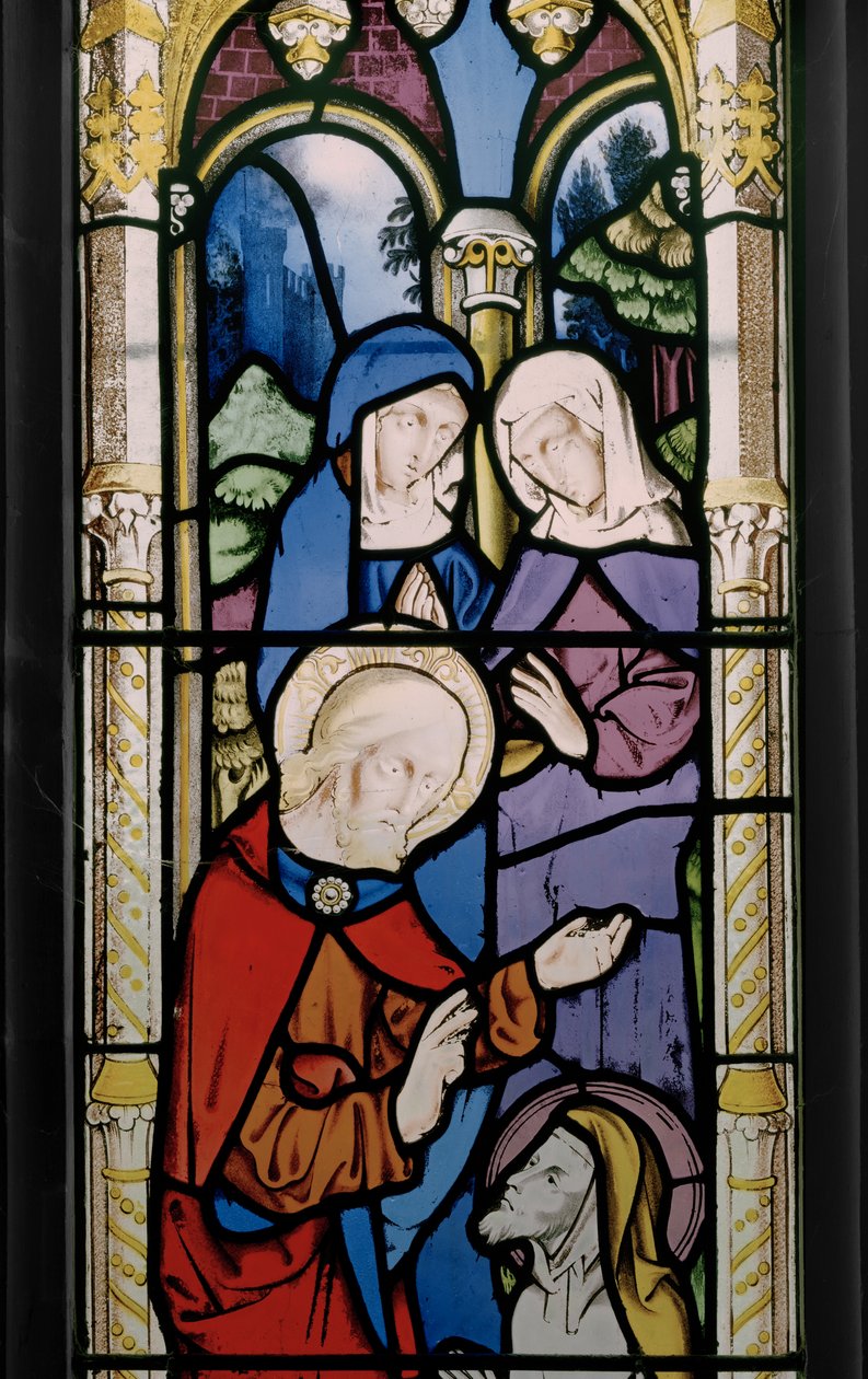 Auferweckung des Lazarus (Detail) von Augustus Welby Northmore Pugin