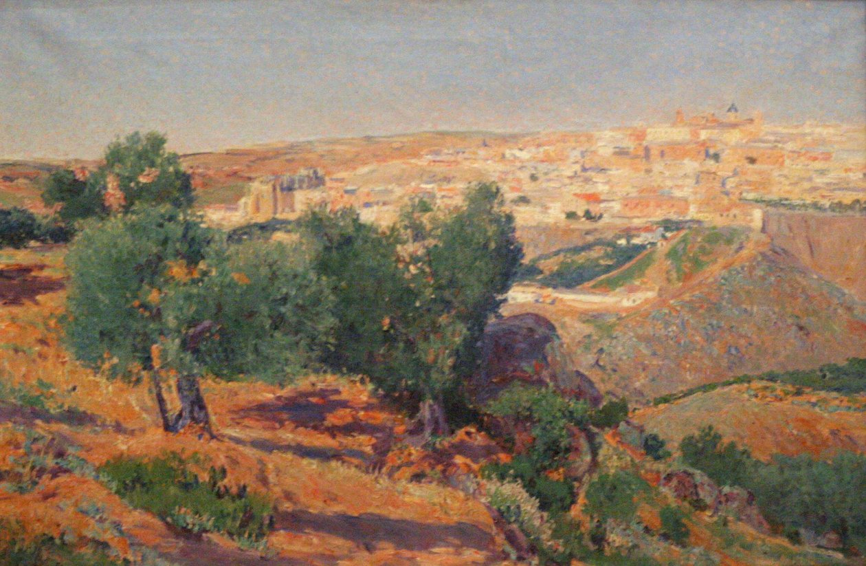 Ansicht von Toledo von La Vega Baja von Aureliano de Beruete