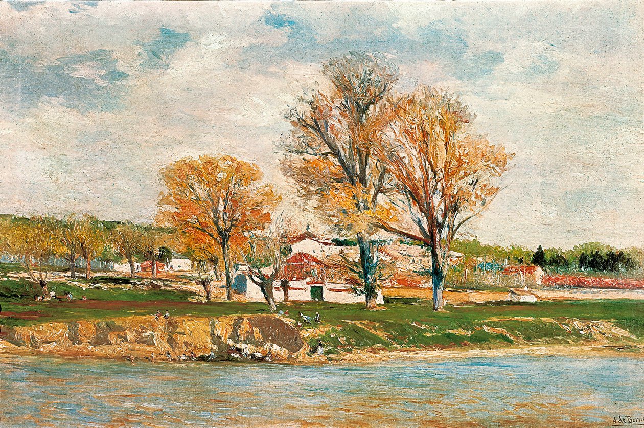 Die Ufer des Manzanares von Aureliano de Beruete