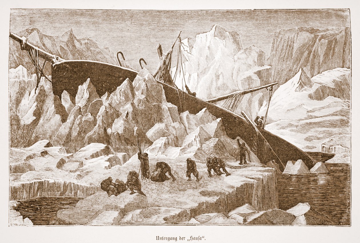 Untergang der Hansa, 1876 von Austrian School