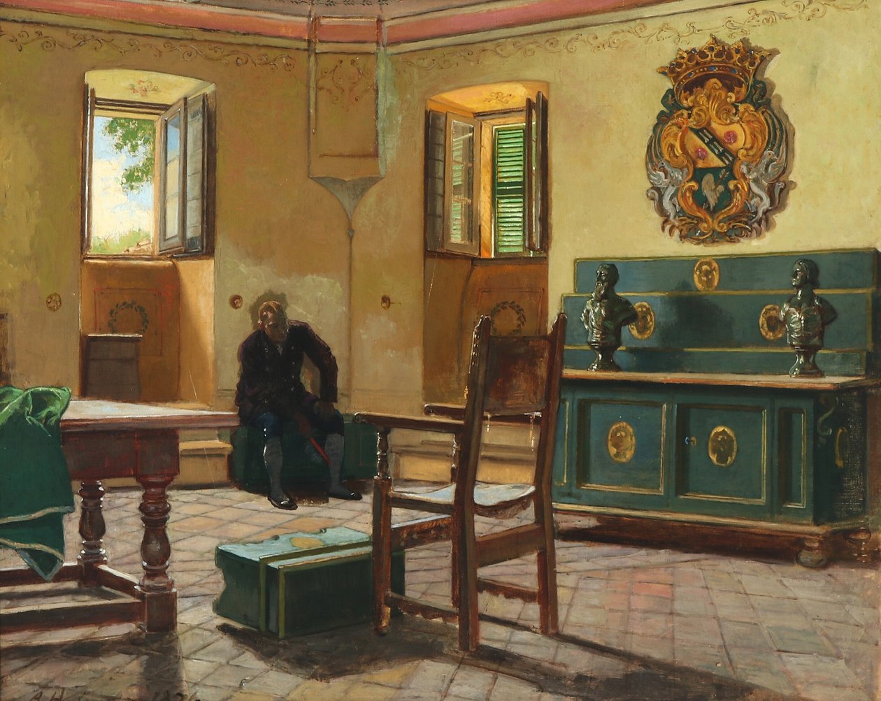 Aus einem alten Schloss in Sizilien von Axel Helsted