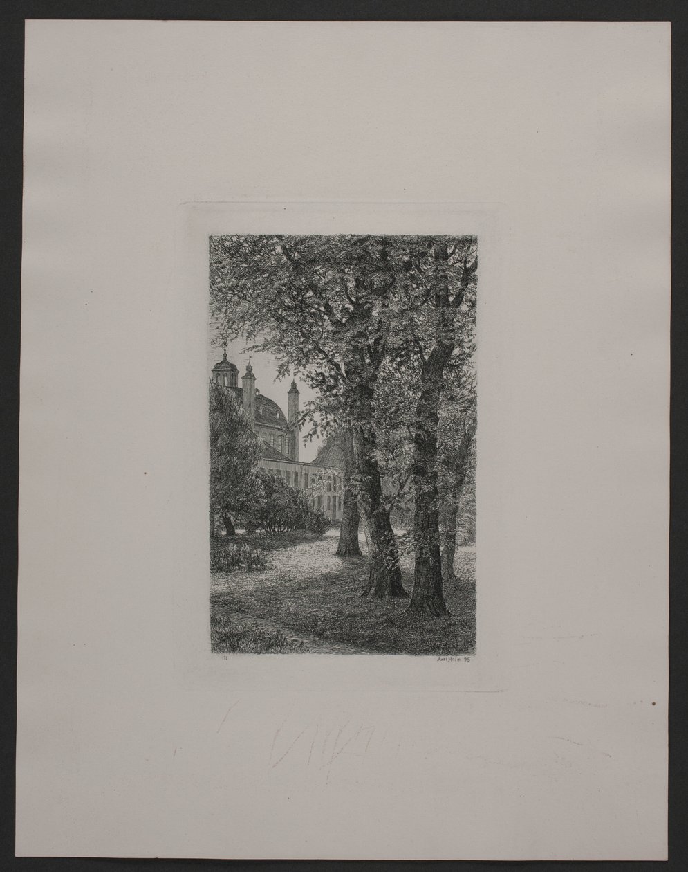 Fra slotsparken von Axel Holm