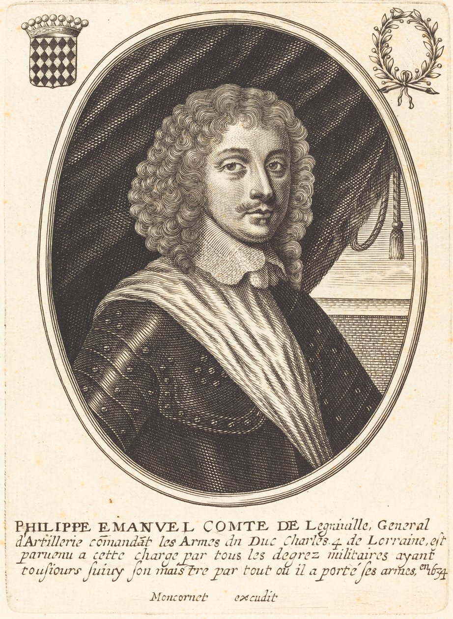 Philippe Emmanuel, Graf von Ligneville von Balthasar Moncornet