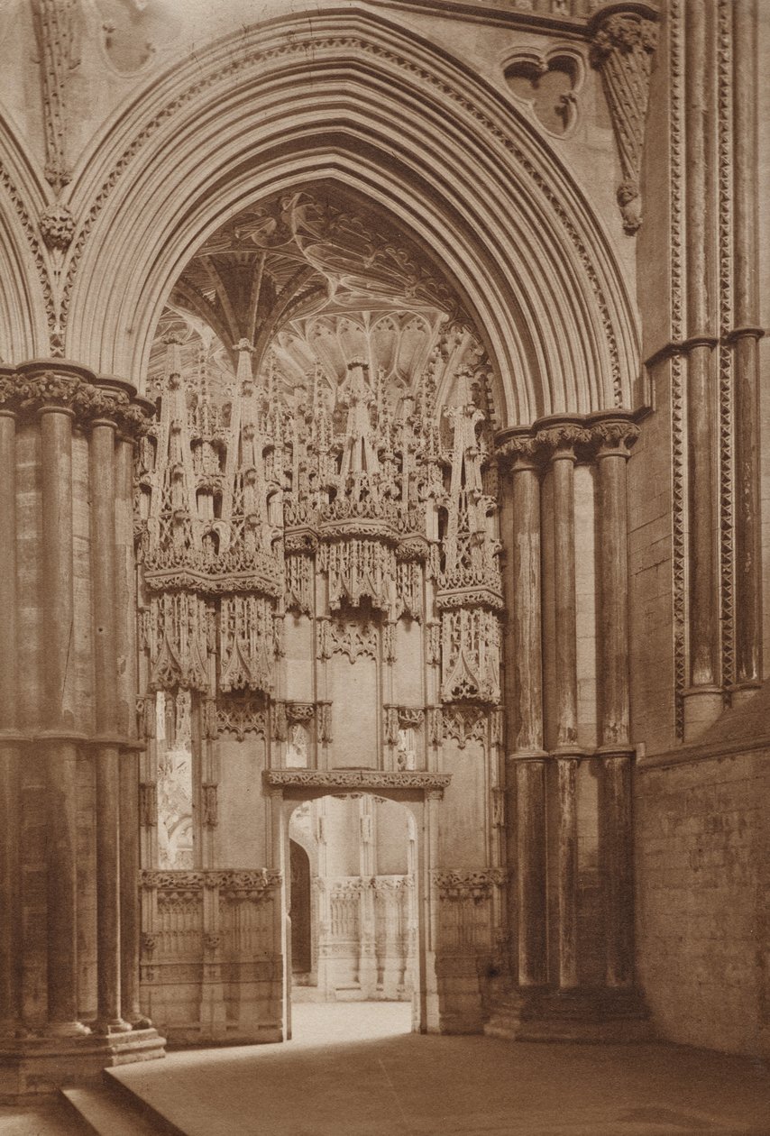 Bischof Alcocks Kapelle vom Reho-Chor, Ely Kathedrale von Balthasar van der Ast