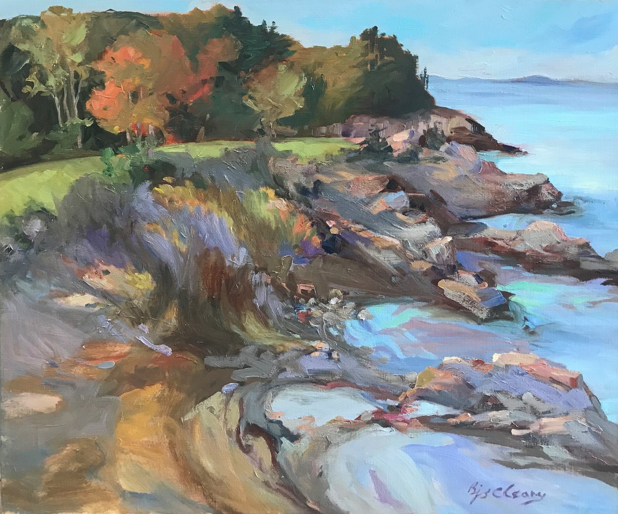 Maine Küste von Barbara Cleary