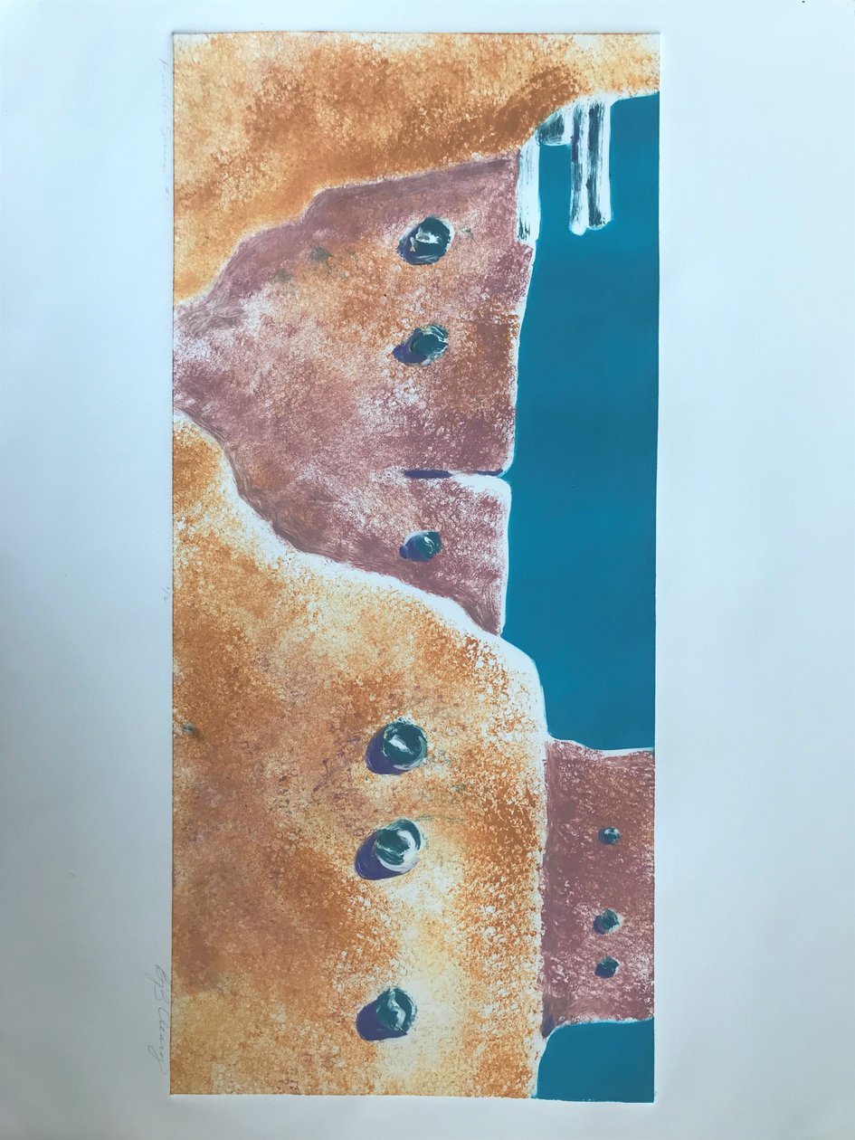 Pueblo Serie 2, ca. 1980-90 von Barbara Cleary