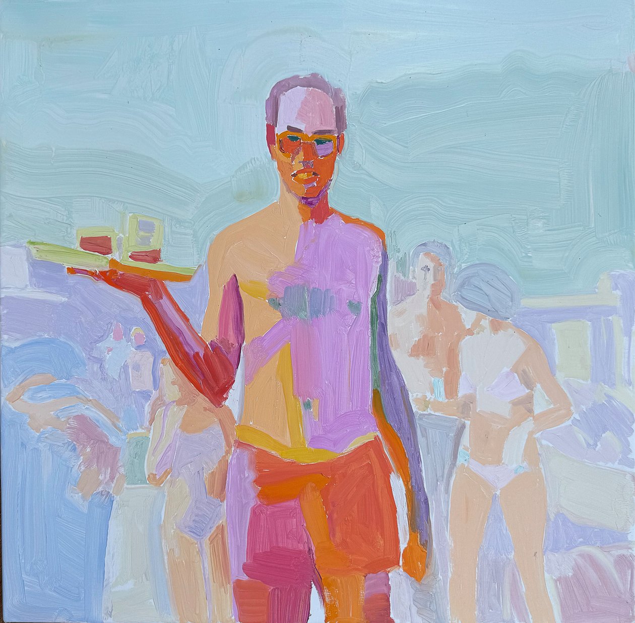 Runter zu den Inseln, 2021 von Barbara Hoogeweegen