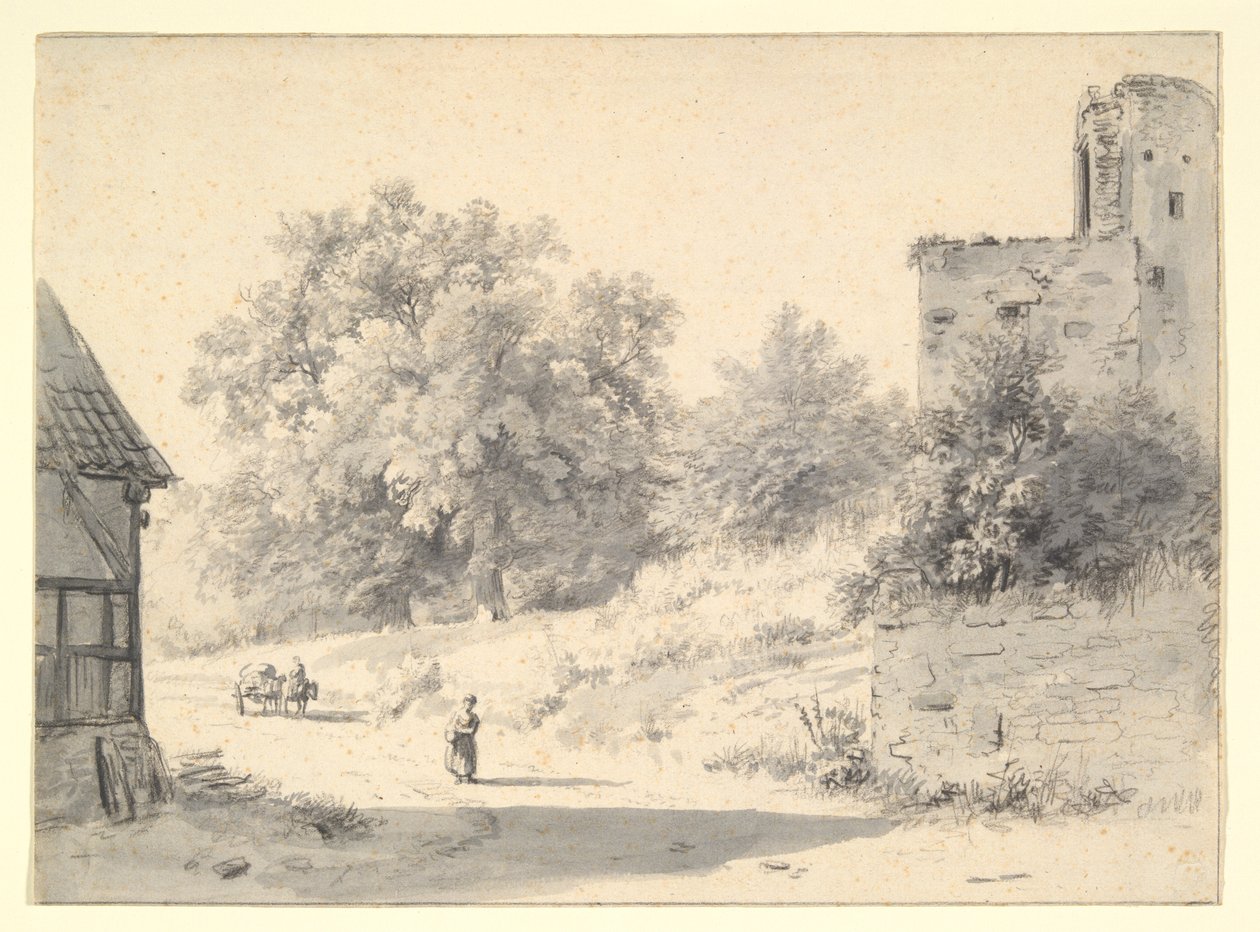 Landschaft von Barend Cornelis Koekkoek