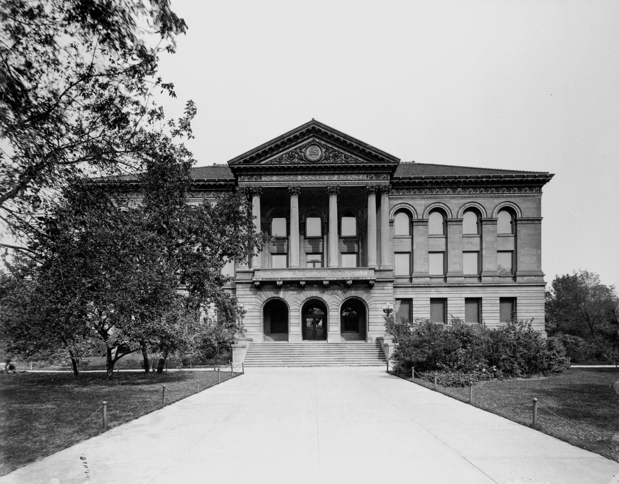 Chicago Akademie der Wissenschaften, Chicago, Illinois, USA, ca. 1900 von Barnes and Crosby