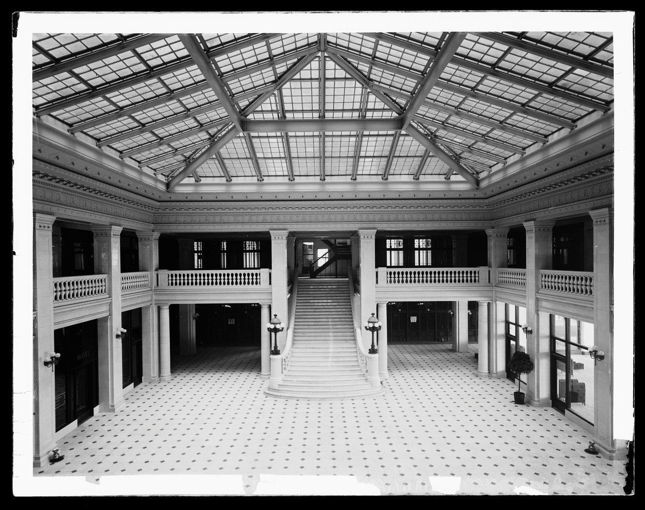 Illinois Theater Gebäude, Chicago, Illinois, USA, ca. 1905 von Barnes and Crosby