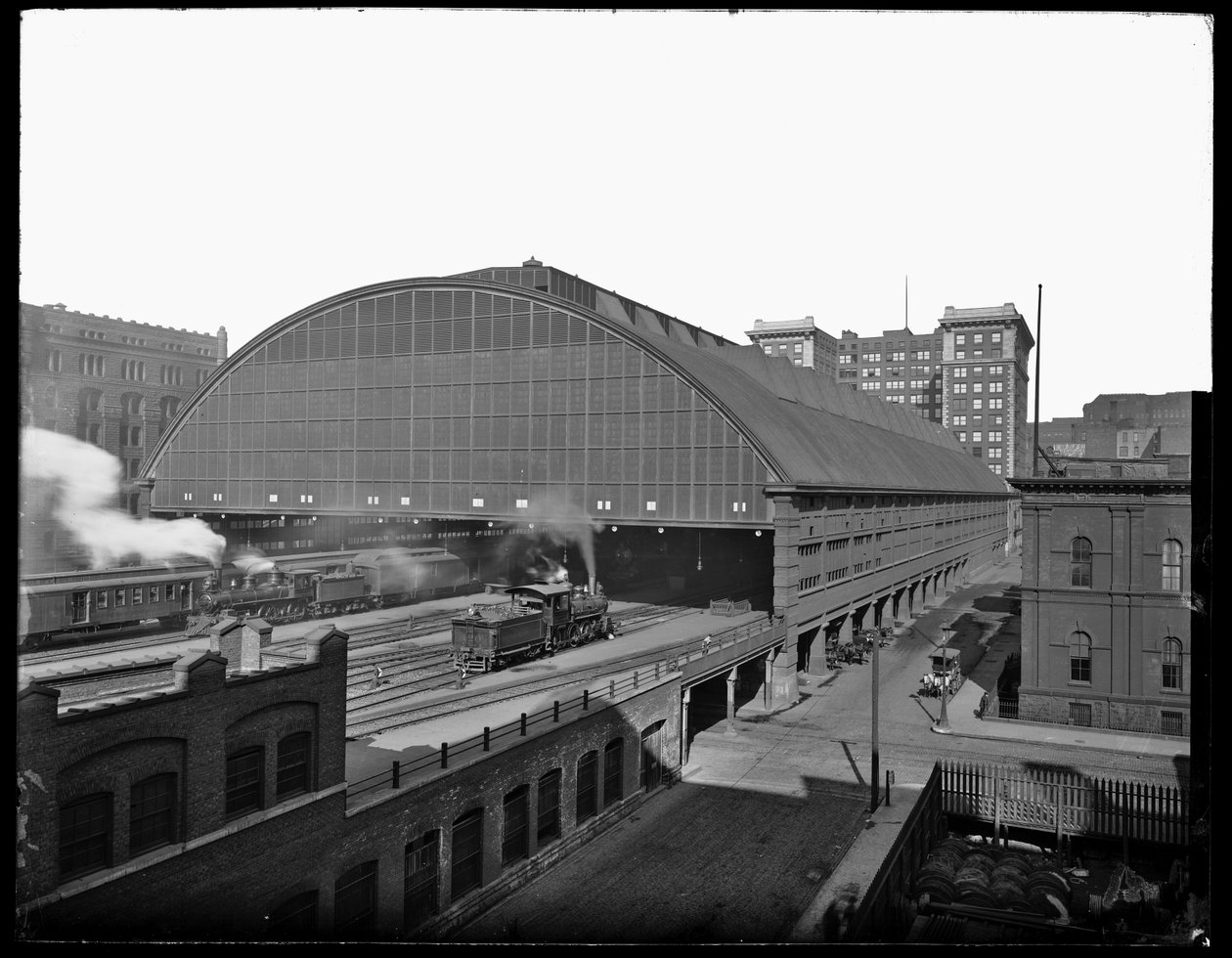 LaSalle Street Station, Chicago, Illinois, USA, ca. 1905 von Barnes and Crosby