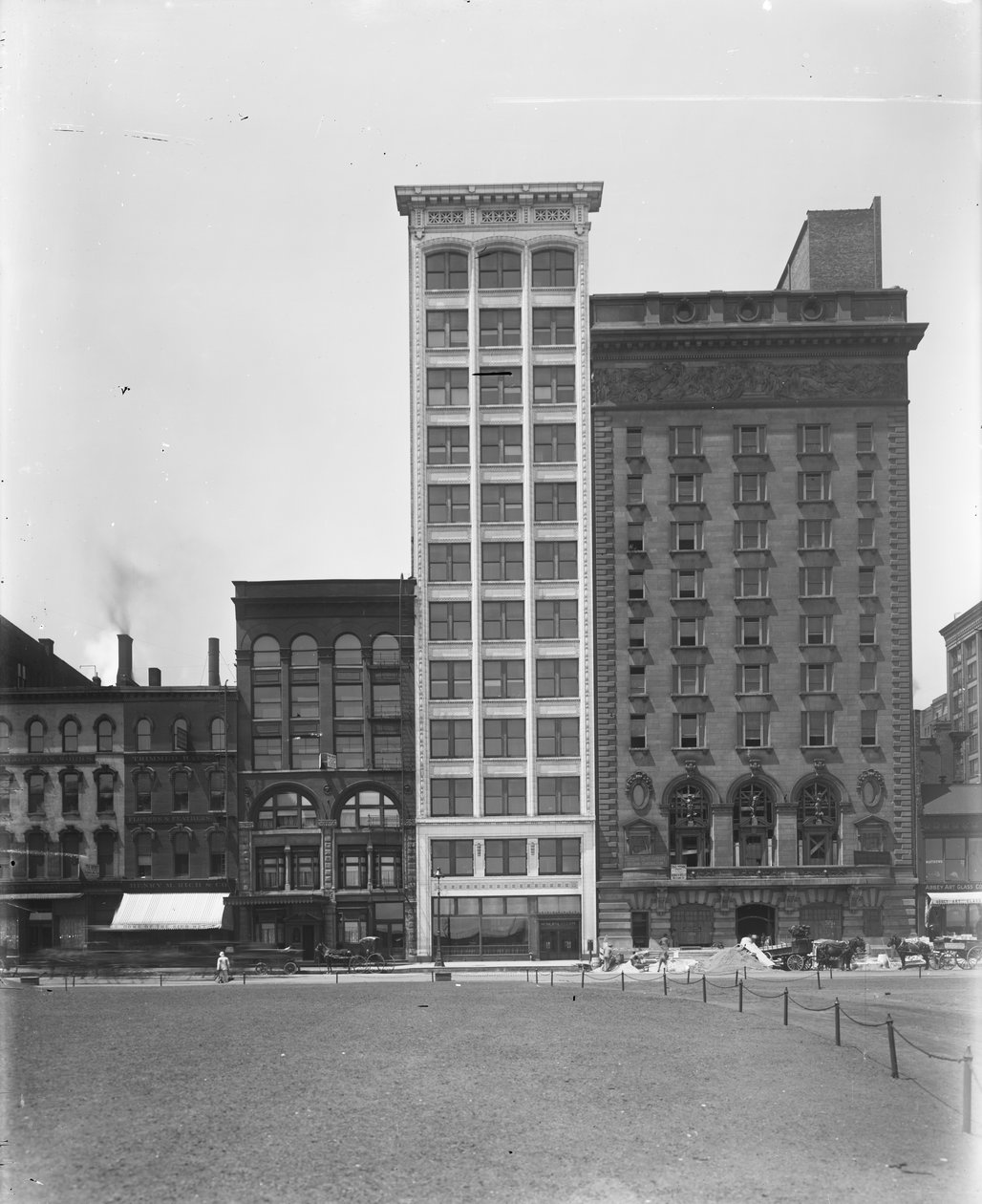 Lake View Gebäude (Gerichtsgebäude), Chicago, Illinois, USA, ca. 1908 von Barnes and Crosby