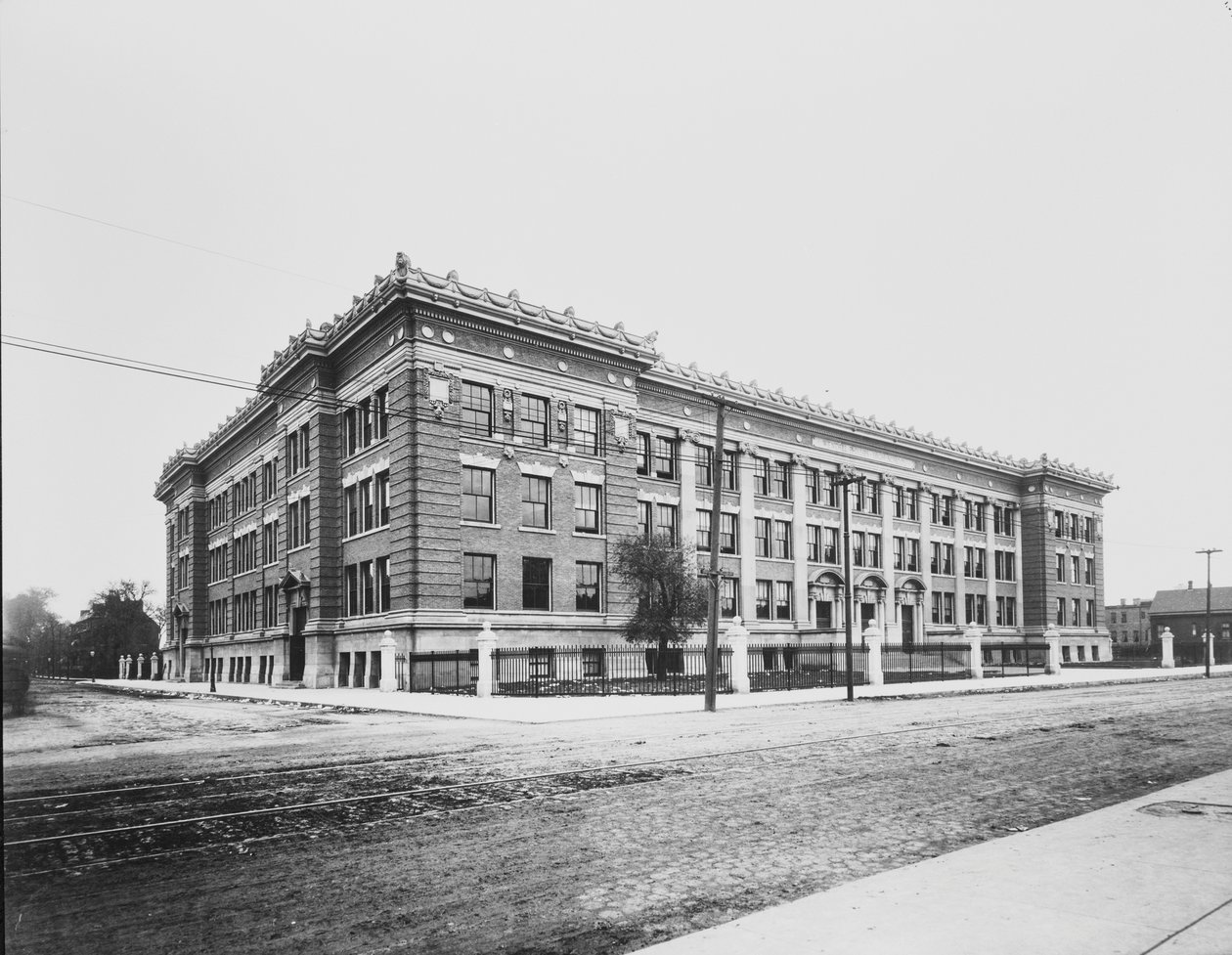 Wendell Phillips High School, Chicago, Illinois, USA, ca. 1904 von Barnes and Crosby