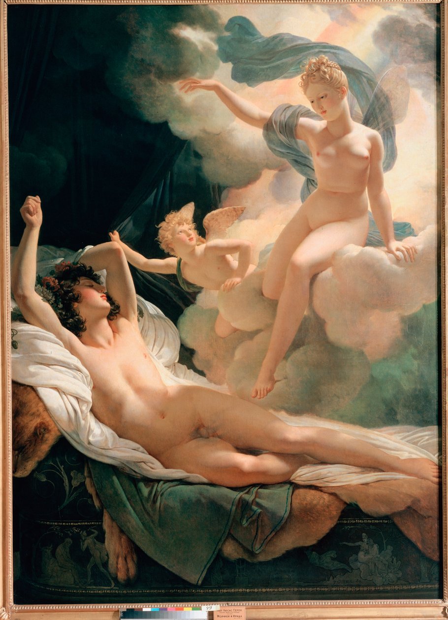 "Morpheus und Iris" Gemälde von Pierre Narcisse Guérin (1774-1833) 1811 Sankt Petersburg, Eremitage-Museum von Baron Pierre Narcisse Guerin