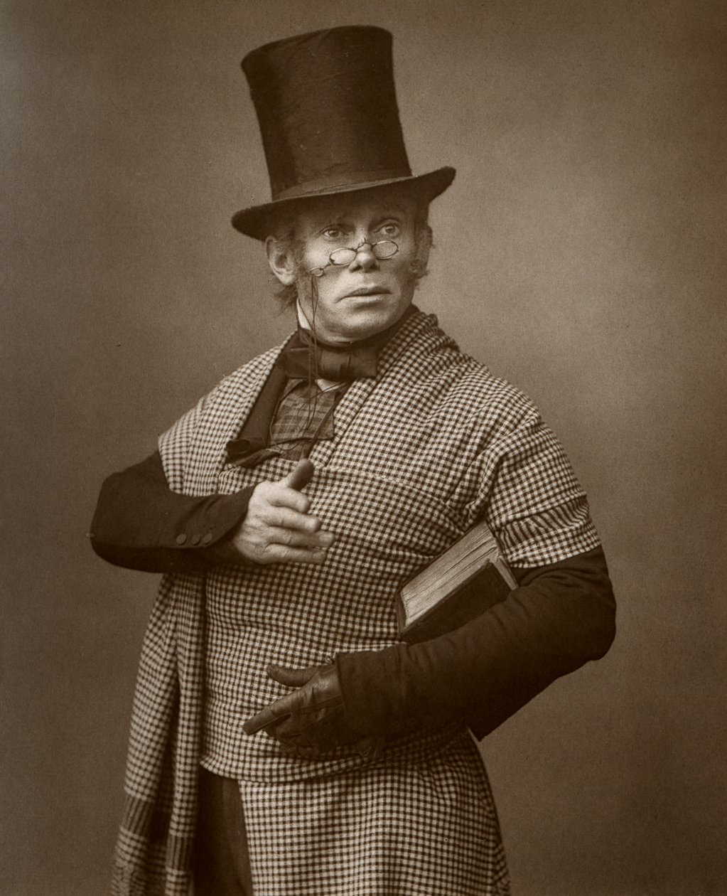 Britischer Schauspieler Felix Morris in One Change, 1886 von Barraud