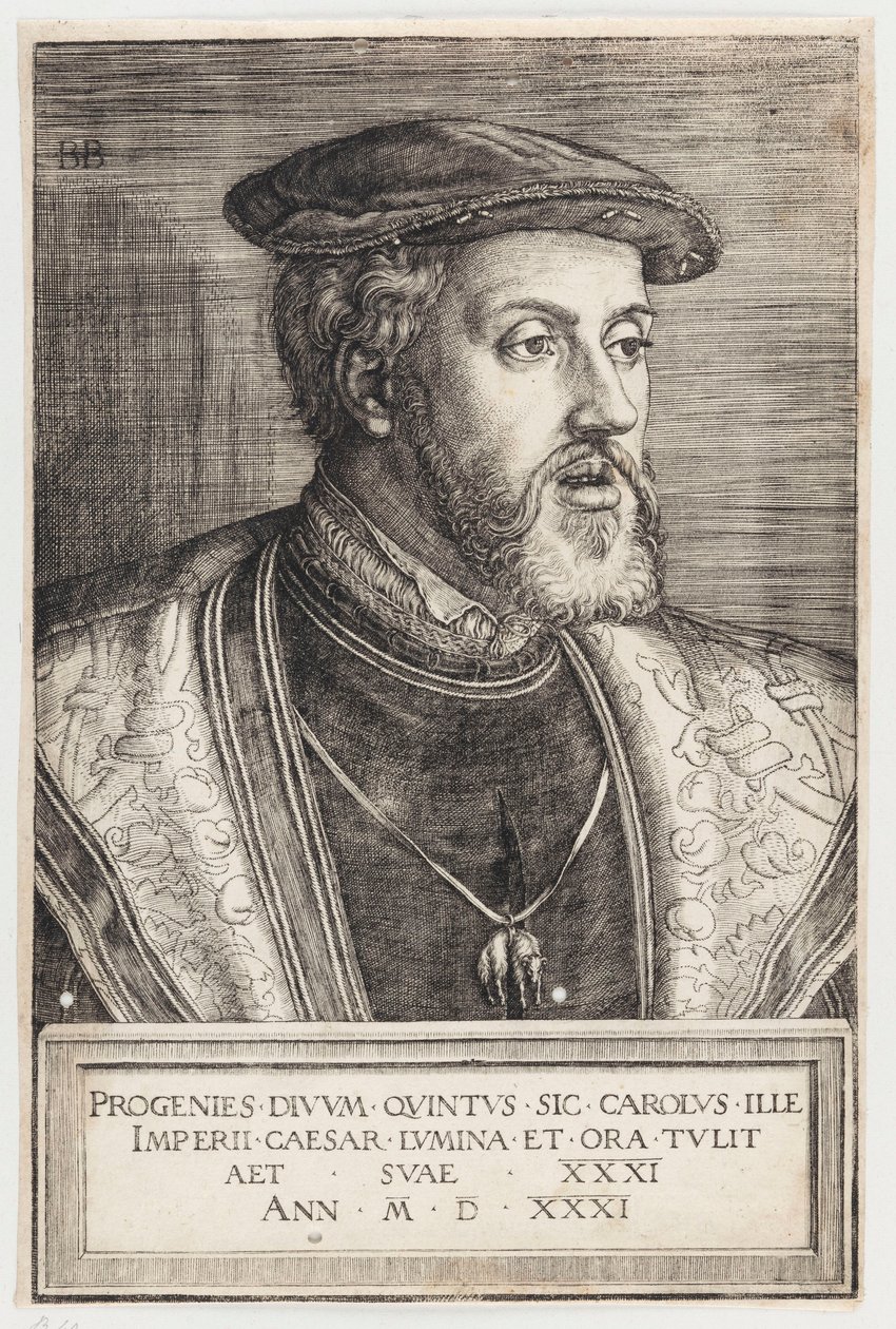 Porträt des Kaisers Karl V. von Barthel Beham