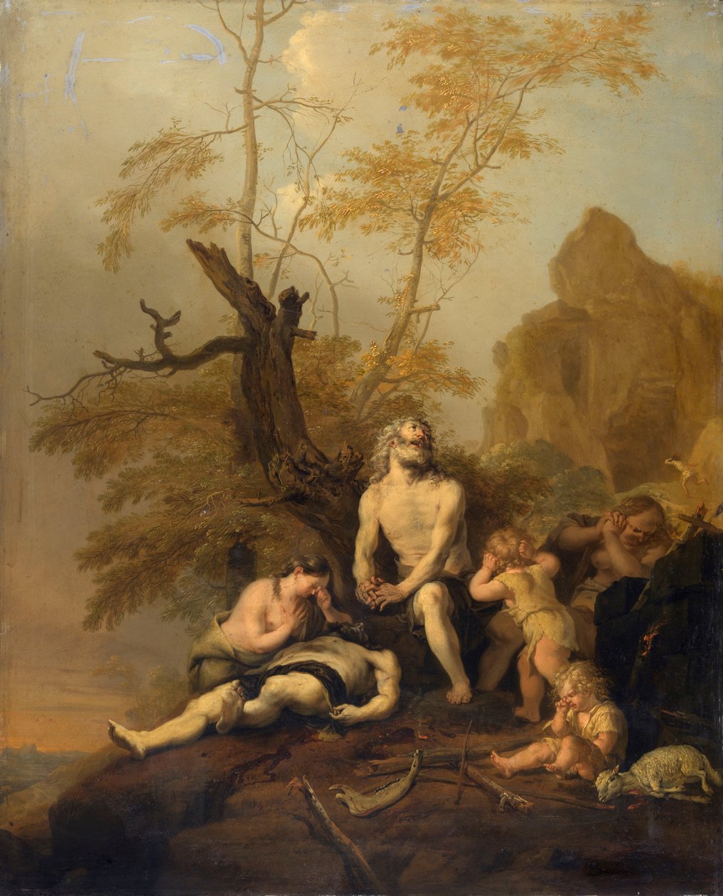 Der Tod Abels von Bartholomeus Breenbergh