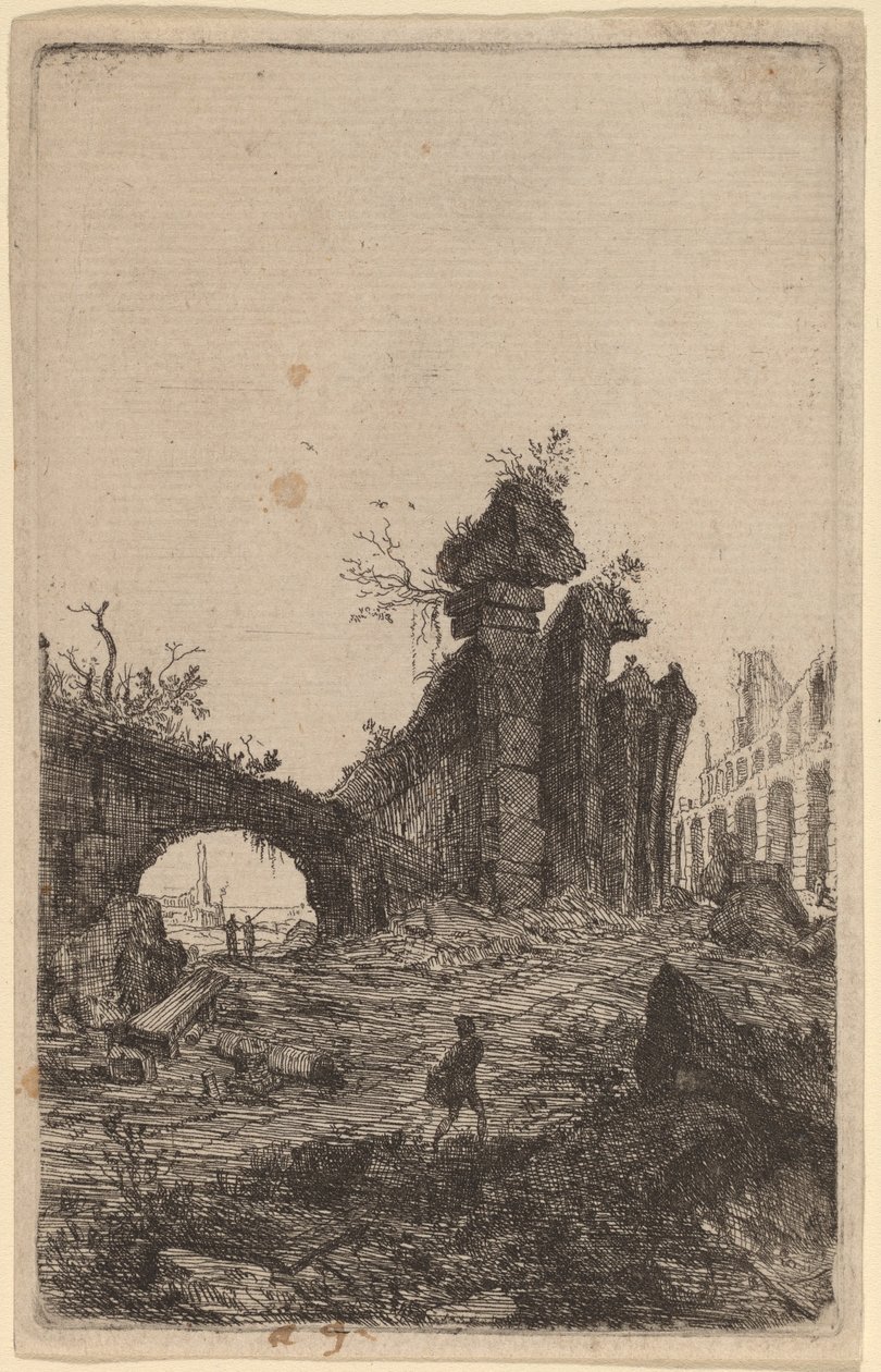Die Ruinen des Kolosseums von Bartholomeus Breenbergh