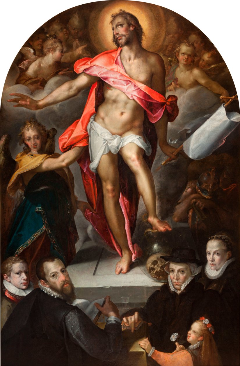 Epitaph des Goldschmieds Nicolas Müller aus Prag von Bartholomeus Spranger