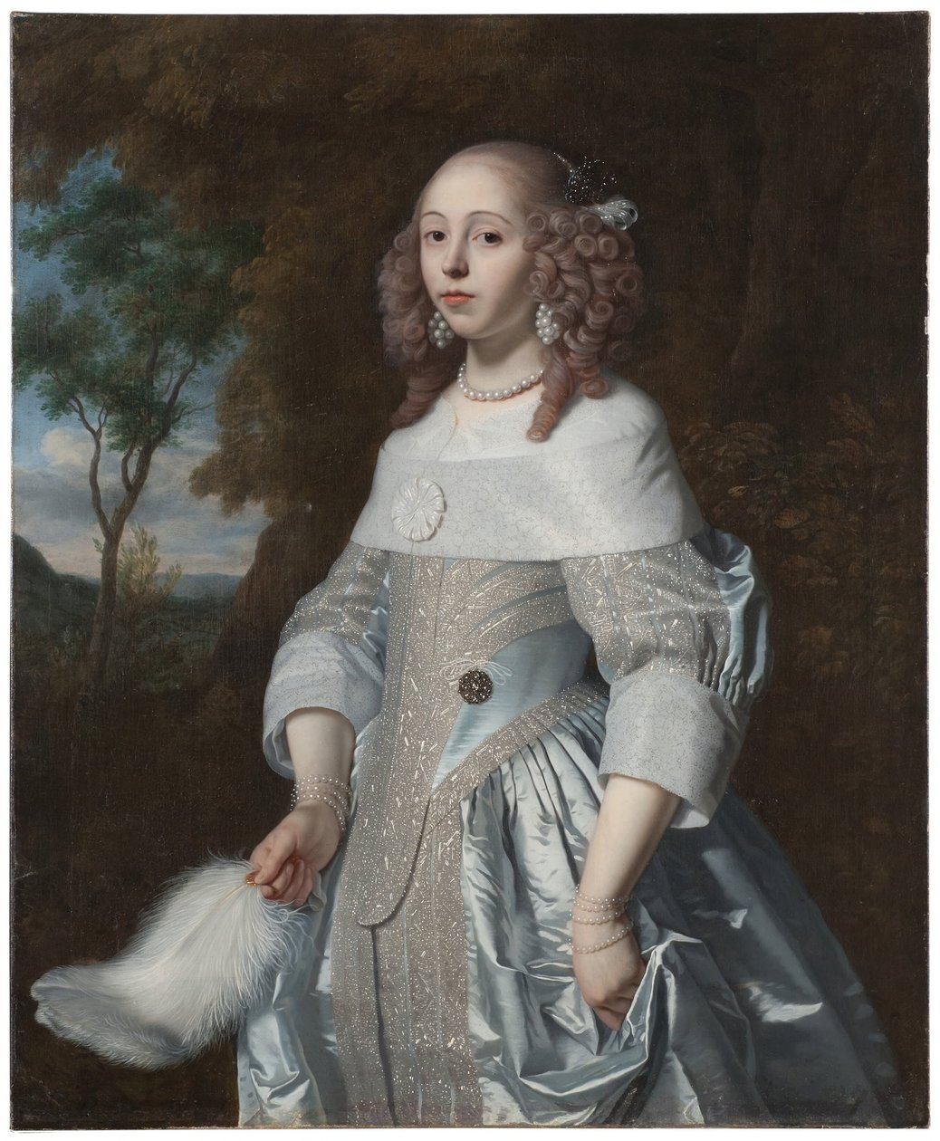 Jeanne Parmentier, 1634-1710, Geschenk De Geer von Bartholomeus van der Helst