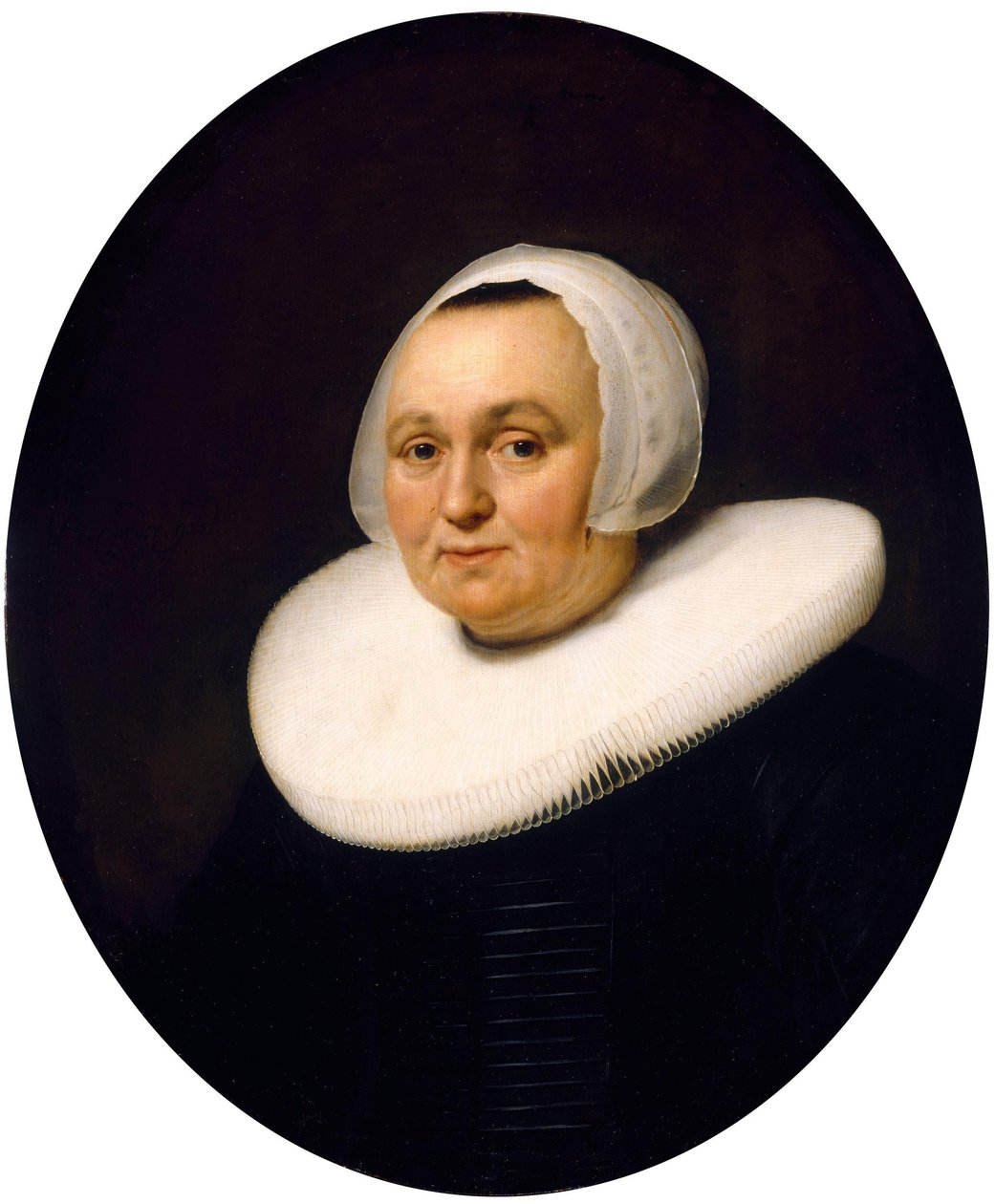 Porträt von Maritge Jansdr Pesser (ca. 1593-1649) von Bartholomeus van der Helst