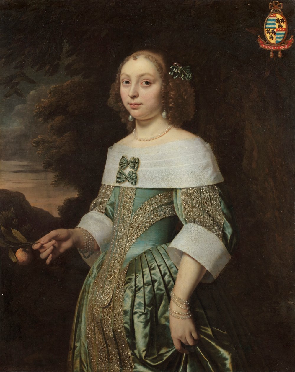 Porträt von Sophia Coymans (1636-1714) von Bartholomeus van der Helst