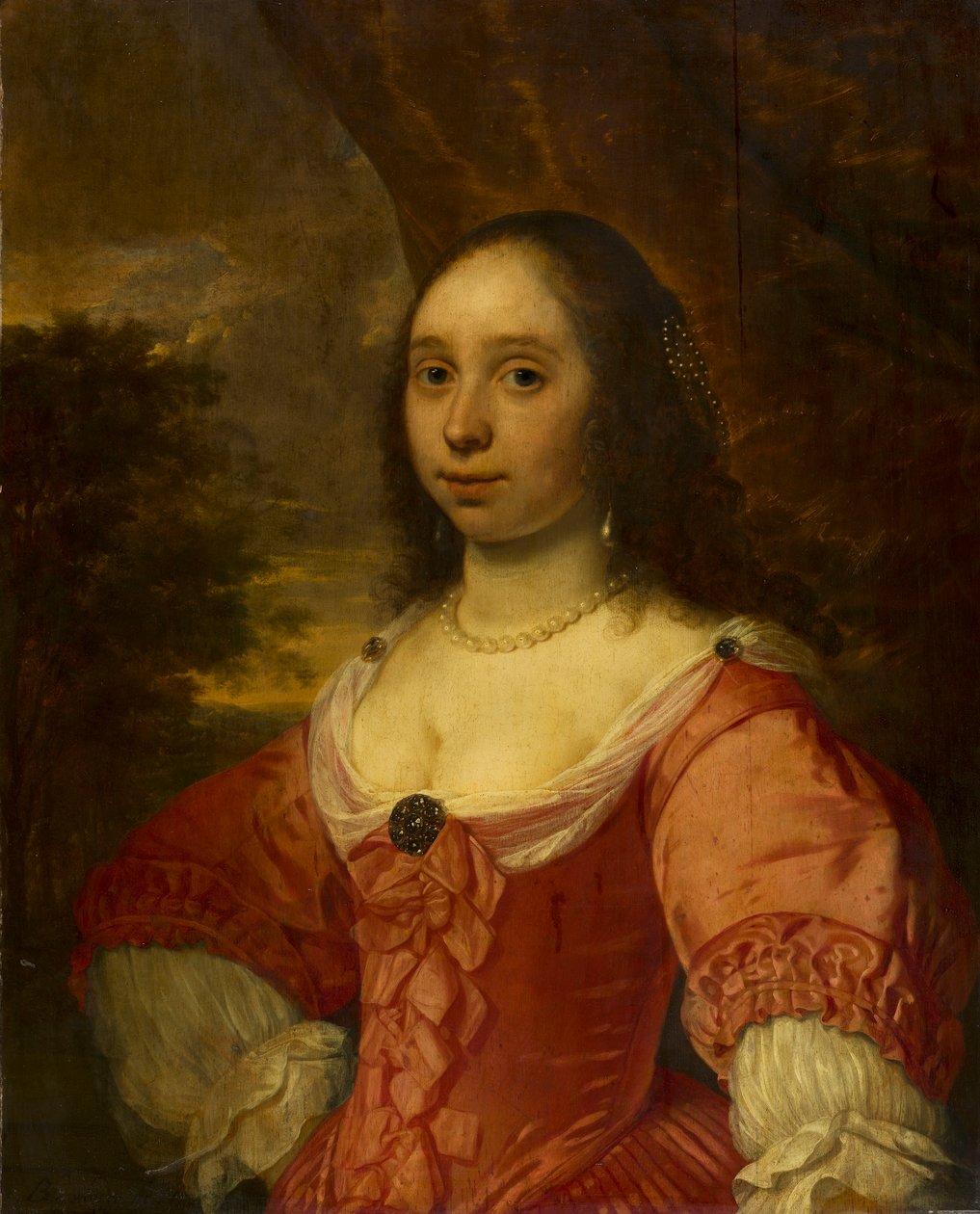 Porträt einer Frau von Bartholomeus van der Helst