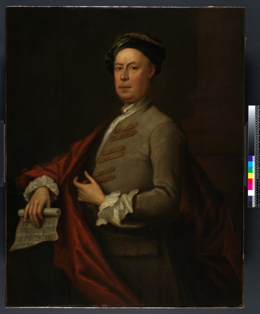 G.F. Händel, vor 1754 von Bartholomew Dandridge