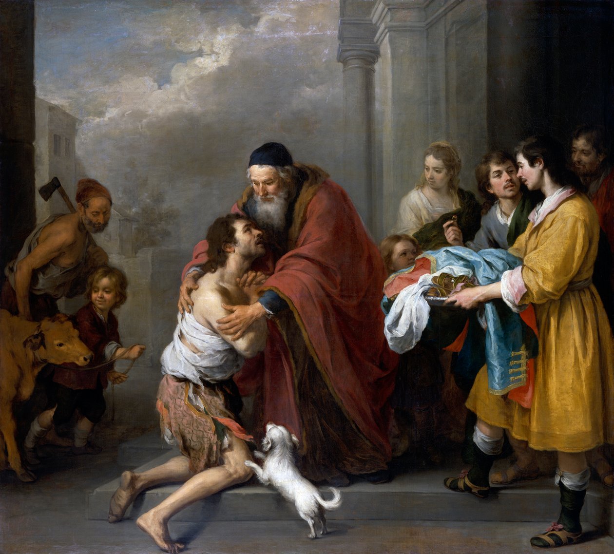 Die Rückkehr des verlorenen Sohnes von Bartolomé Esteban Murillo
