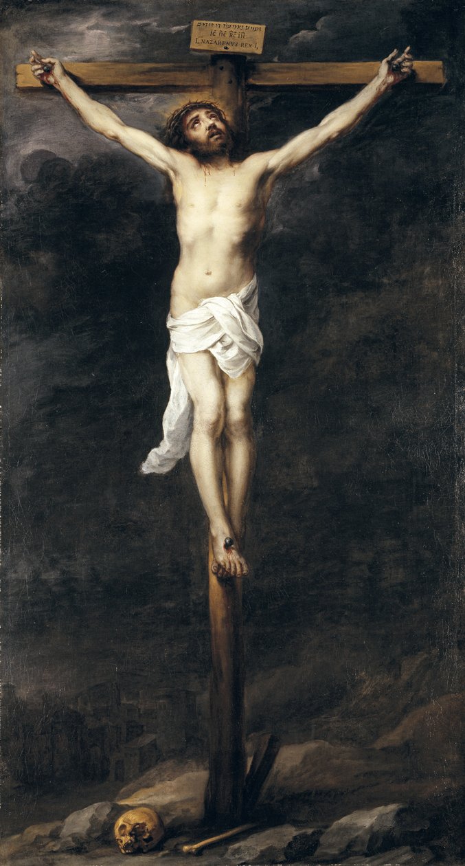 Christus am Kreuz, 1660-70 von Bartolomé Esteban Murillo