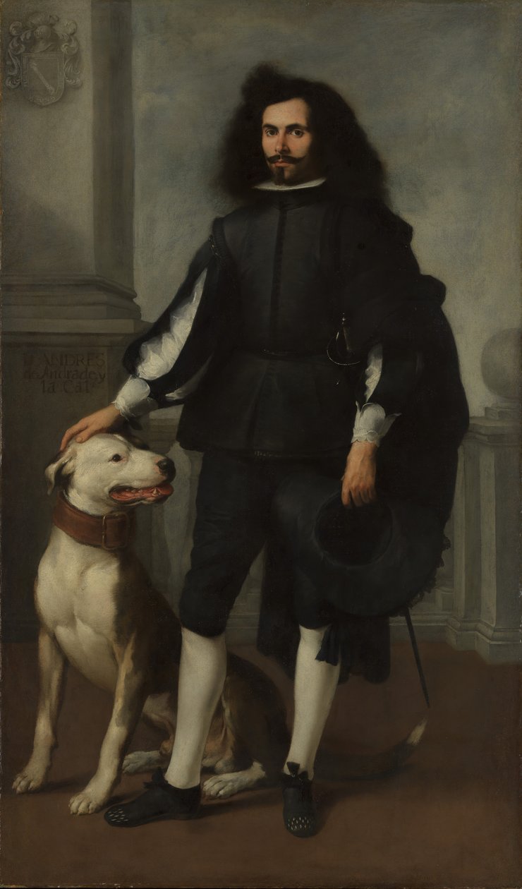 Don Andrés de Andrade y la Cal, ca. 1665-72 von Bartolomé Esteban Murillo
