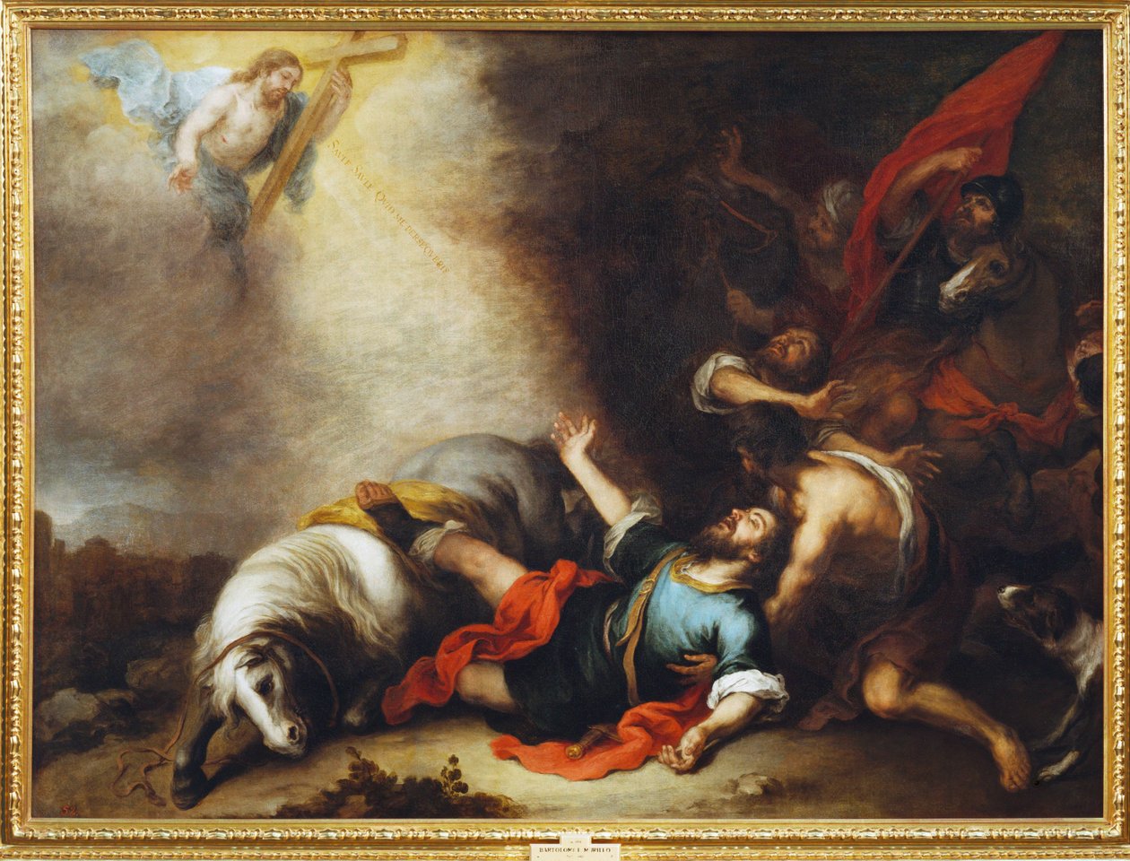 Die Bekehrung des Heiligen Paulus von Bartolome Esteban Murillo