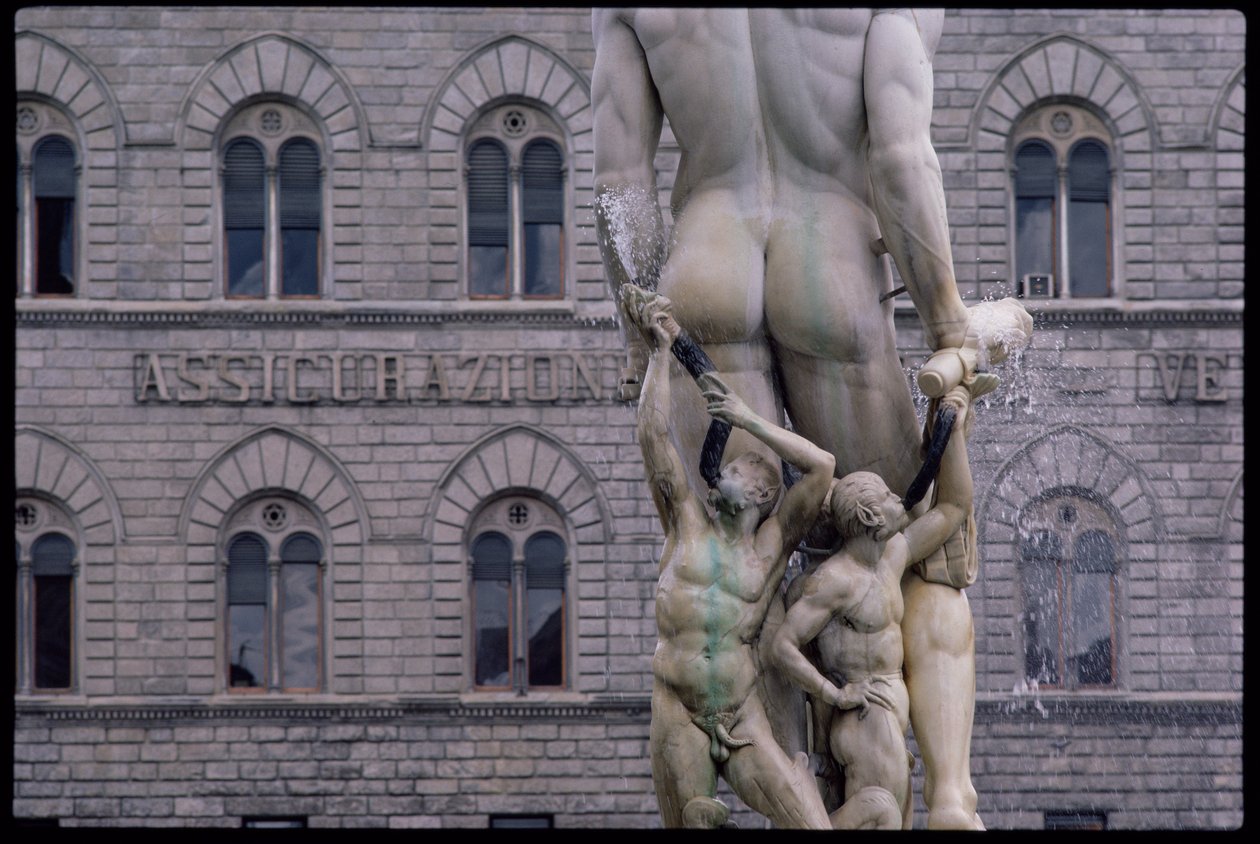Detail vom Neptunbrunnen, 1560-75 von Bartolomeo Ammannati