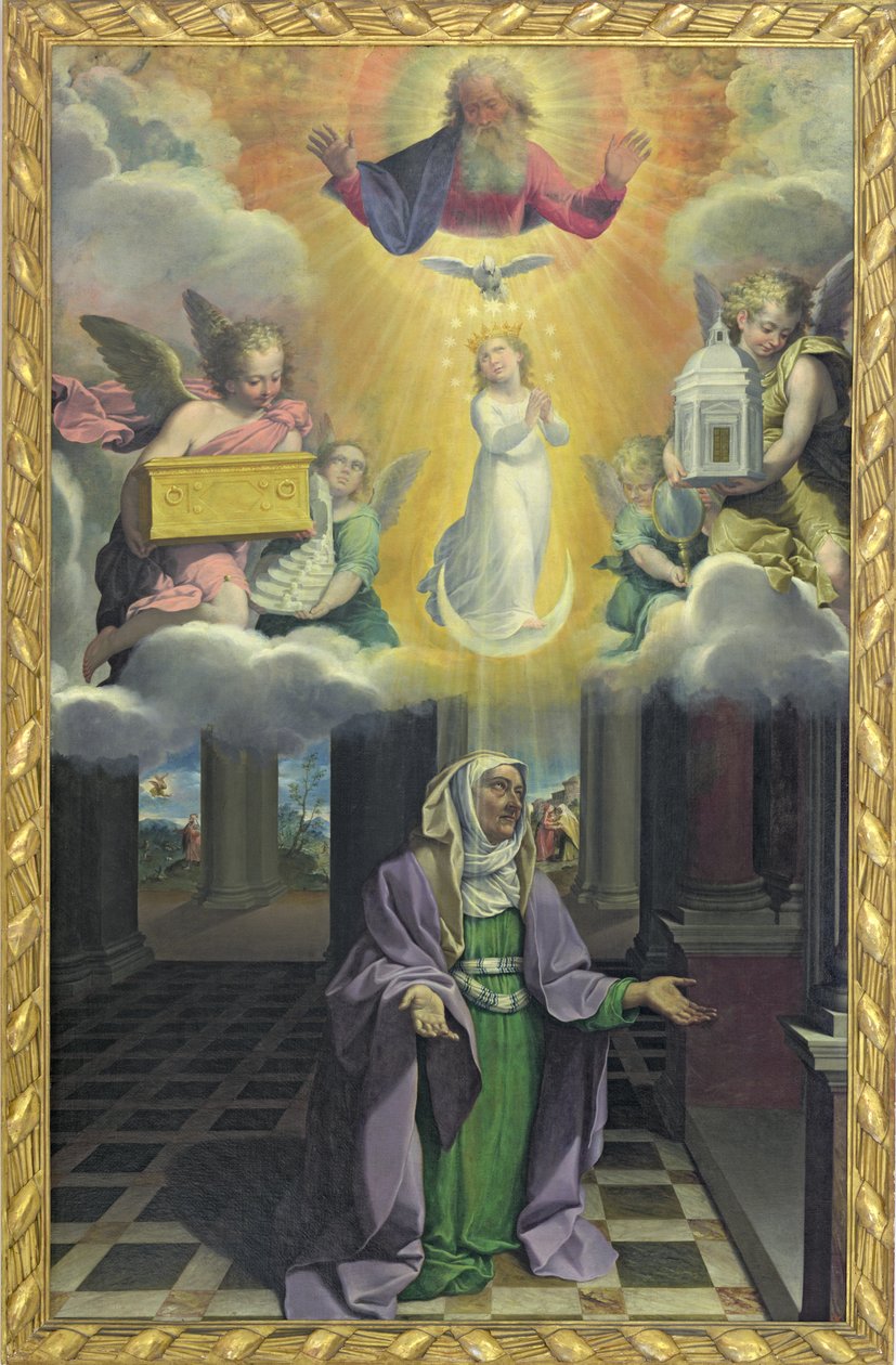 St. Anna und die Unbefleckte Empfängnis von Bartolomeo Cesi