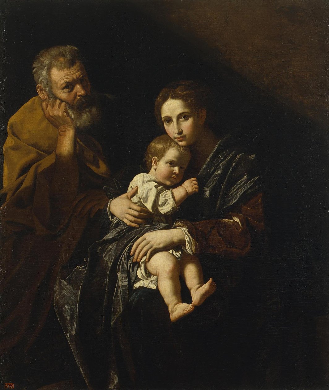 Heilige Familie von Bartolomeo Cavarozzi