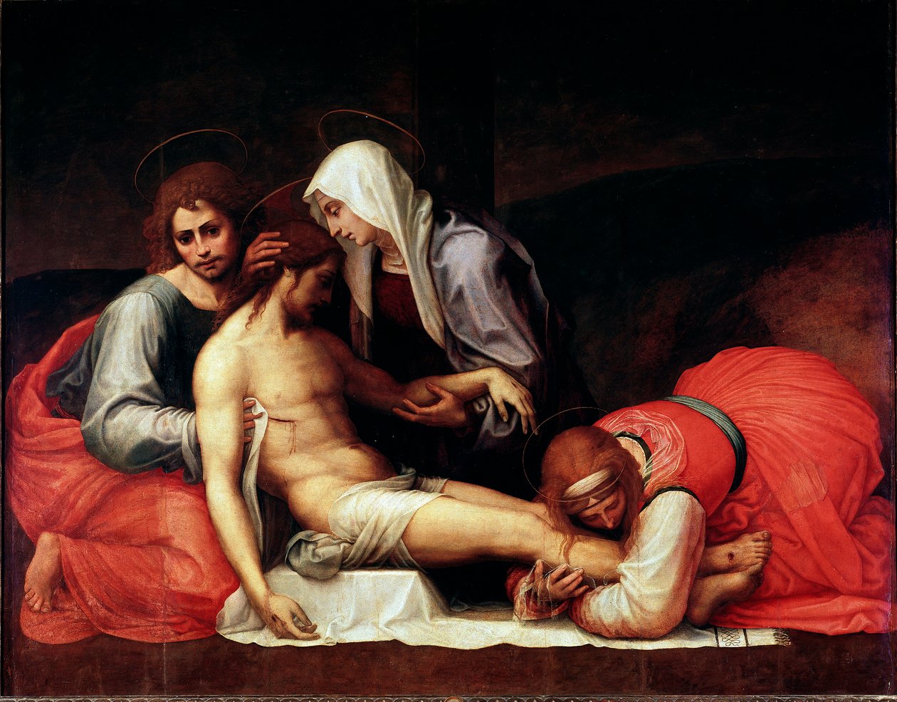 Die Kreuzabnahme von Bartolomeo Fra