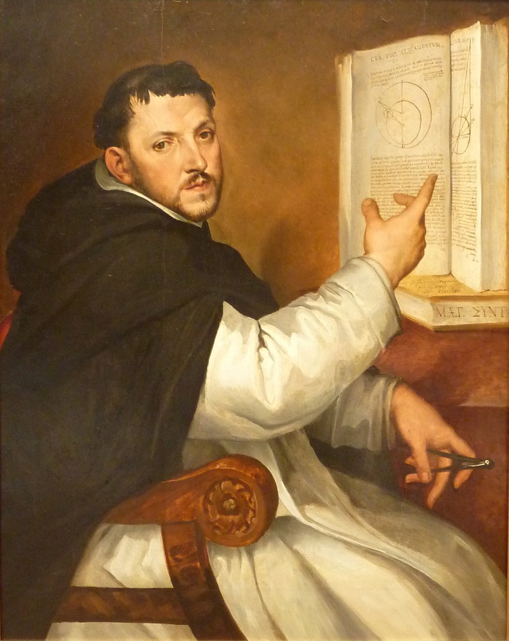 Porträt von Ignazio Danti von Bartolomeo Passarotti
