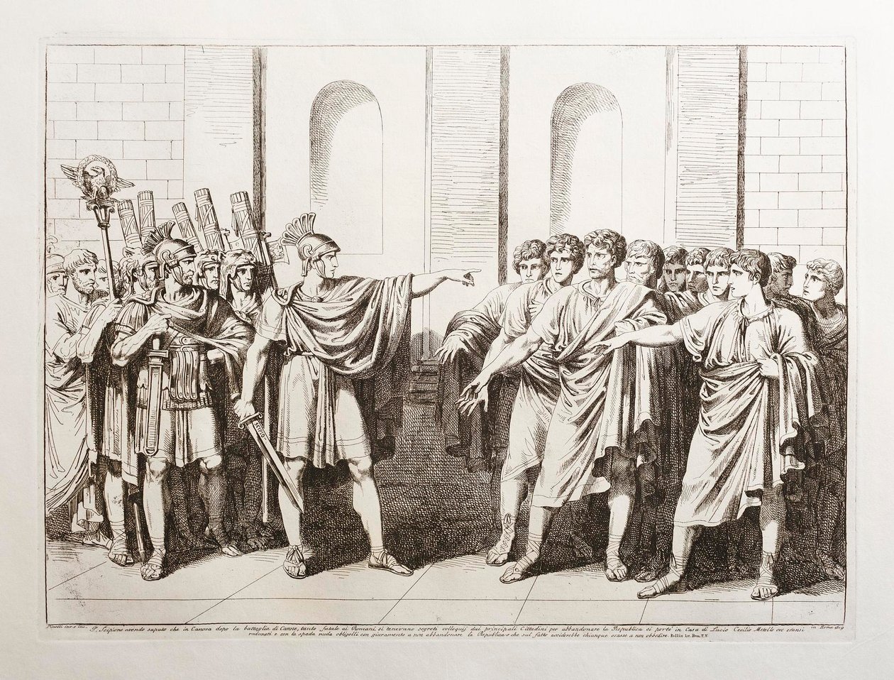 Noch unbetitelt von Bartolomeo Pinelli