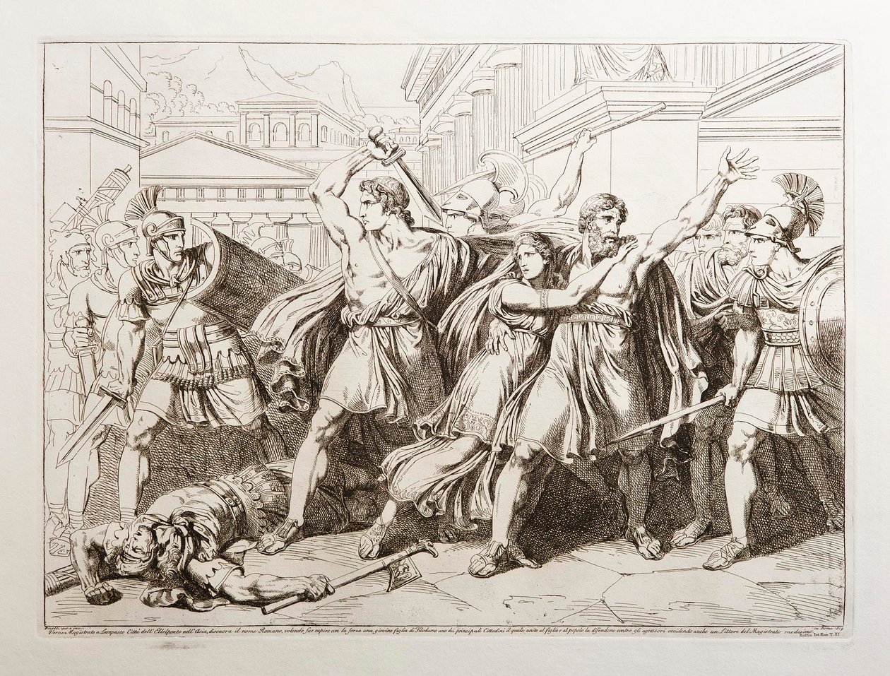 Ohne Titel von Bartolomeo Pinelli