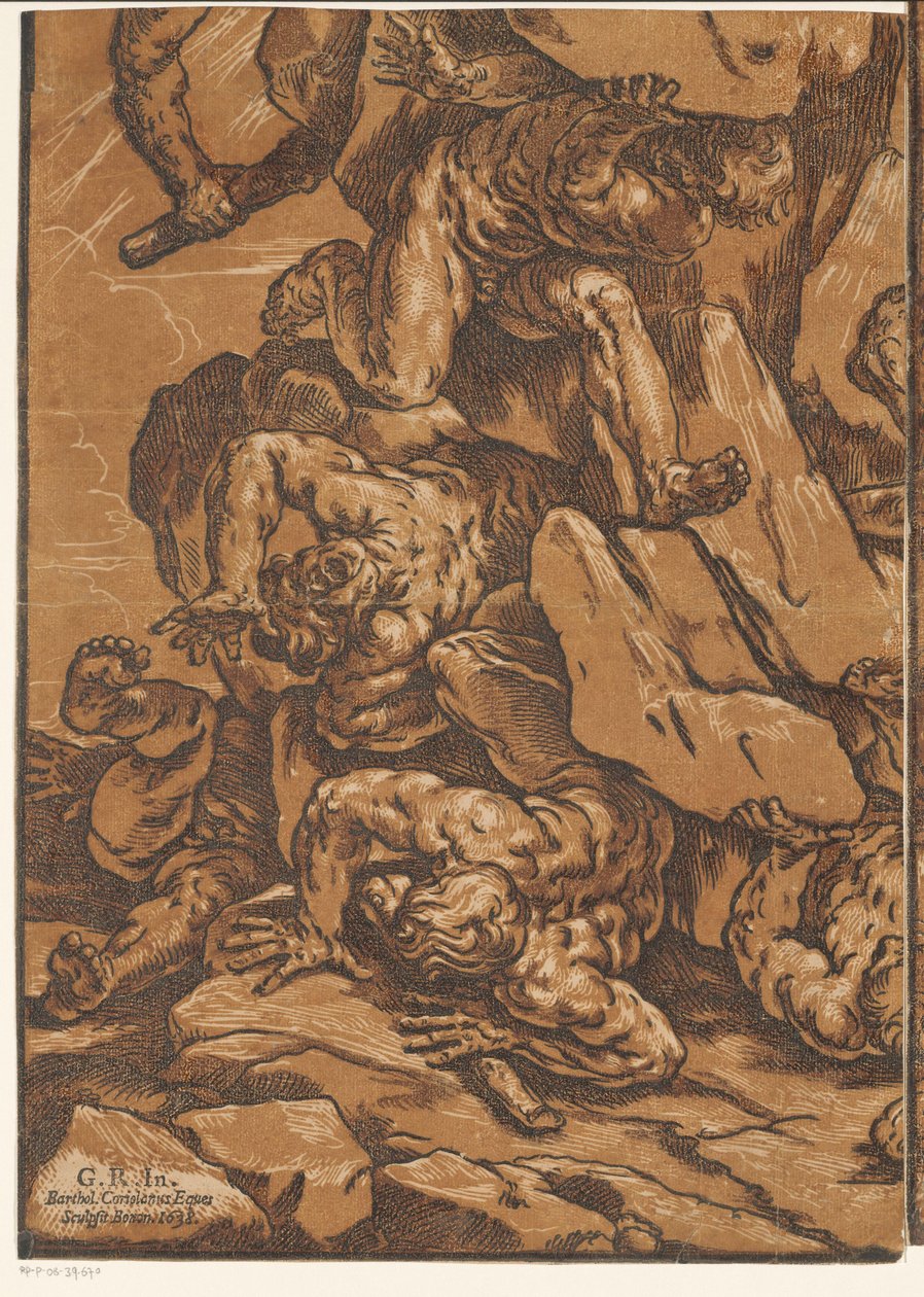 Fall der Giganten (dritter Teil) von Bartolommeo Coriolano