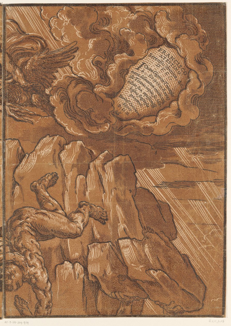 Fall der Giganten (zweiter Teil) von Bartolommeo Coriolano