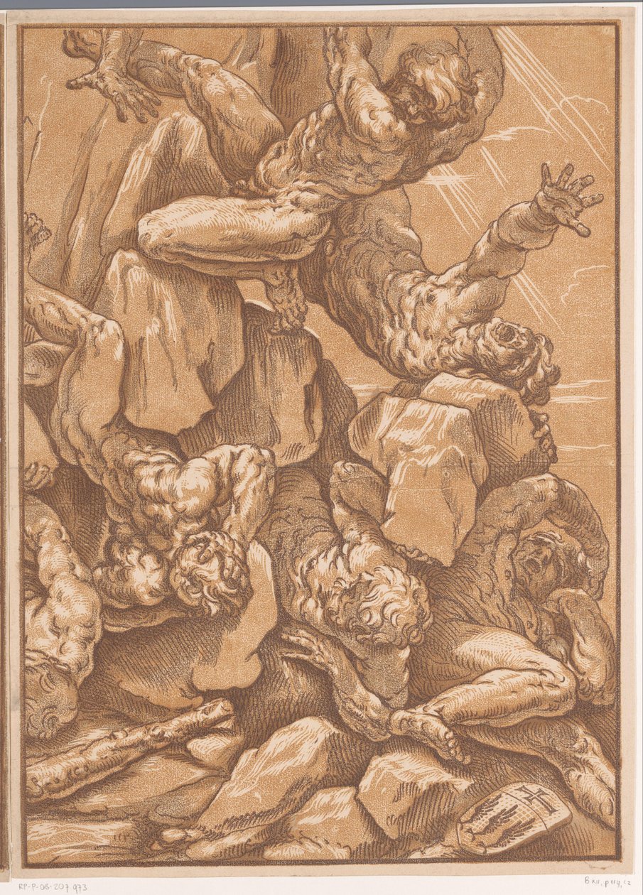 Fall der Giganten (vierter Teil) von Bartolommeo Coriolano