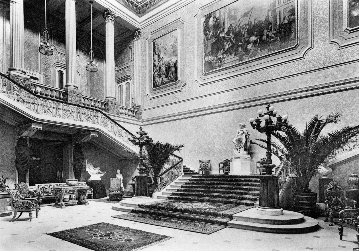 Die große Halle, Stafford House, 1908 von Bedford Lemere and Company