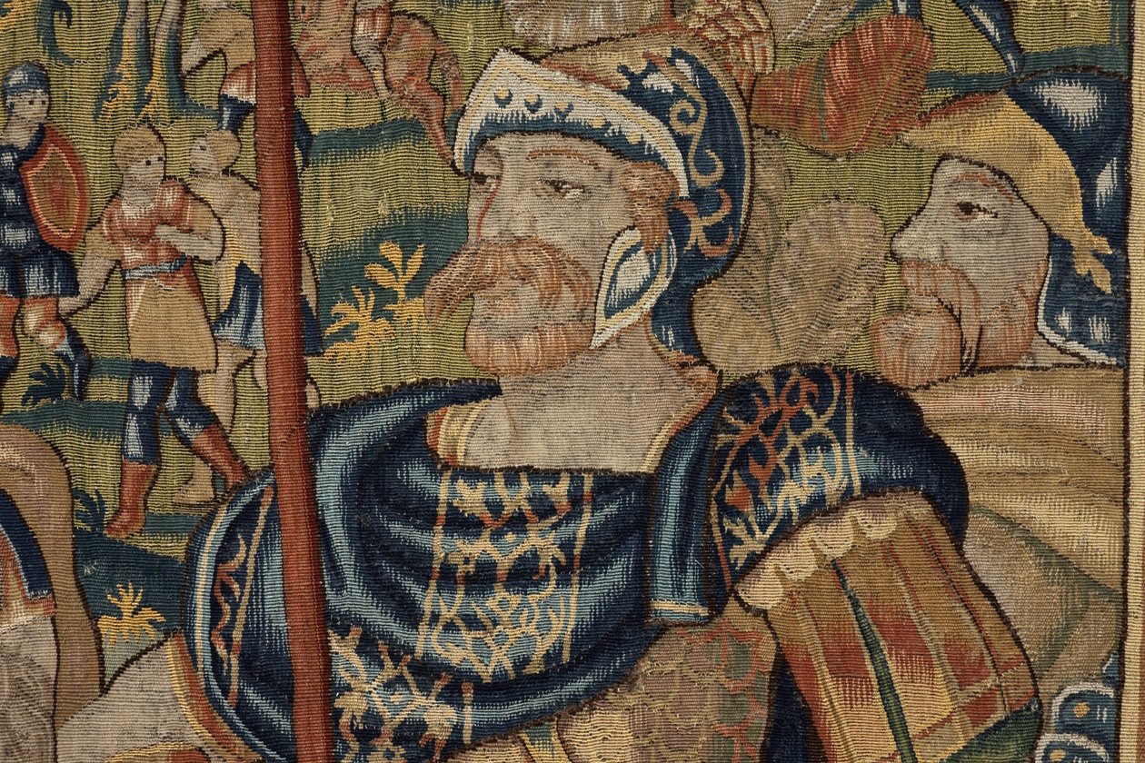 Geschichte von Kyros II. dem Großen, ca. 1590 (Wandteppich) von Belgian School
