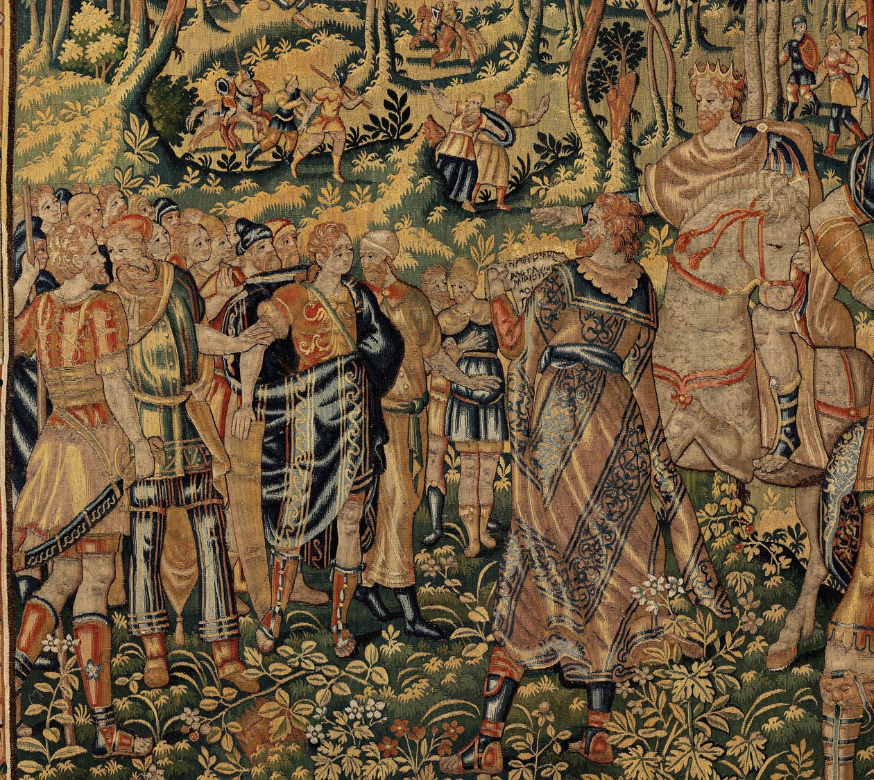 Geschichte von Kyros II. dem Großen, ca. 1590 (Wandteppich) von Belgian School