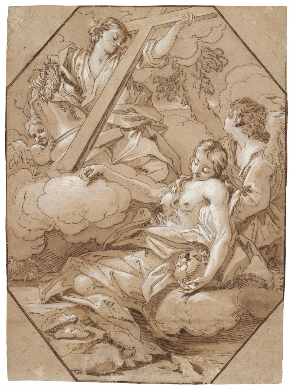 Die Ekstase der hl. Maria Magdalena von Benedetto Luti